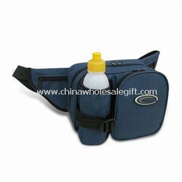 Fanny Waist Pack with One Pouch for Bottle and Adjustable Belt