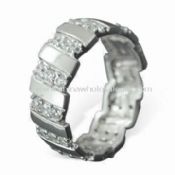 925 mincovní stříbro prsten s CZ kameny vhodné pro výročí images