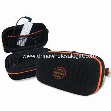 40mm Lautsprecher Tasche mit Gürtel Design und 3,5 mm Audio-Ausgang-Kabel