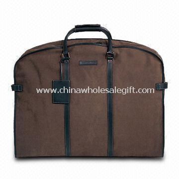 Brown Garment Bag, Made of Eco-friendly and Nonwoven Material