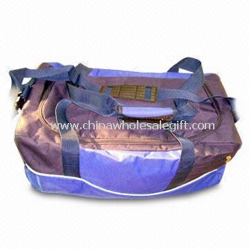 Duffel Bag, Made of 600D Polyester, with Front Pocket and Side Zipper Pocket