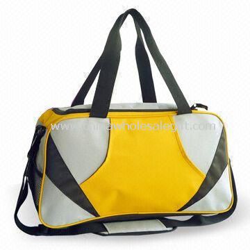 Duffel Bag with Large Zippered Main Compartment