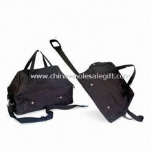 Rejse taske, leveres med 600D x 300 D materiale med PVC-bagside images