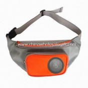 Waist Bag with One Front Radio Speaker Pocket images