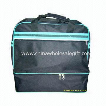 Polyester Travel Bag with One Front Pocket with Zipper Closure