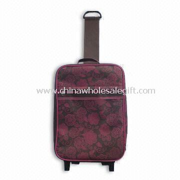 Travel Bag med PVC oppbakking, laget av 600D-Polyester