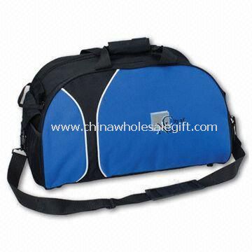 Casual Sports Bag with Wet/Shoe Zippered Pocket and Carry Handle
