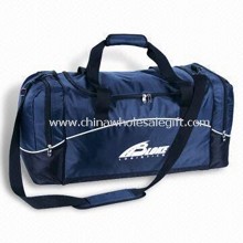 Main Zippered Compartment Gym/Sports Bags, Made of 420D Nylon images