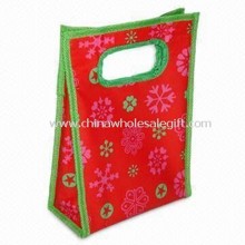 Werbe Neuheit Lunch Bag mit Tiefdruck drucken, misst 21 x 10 x 30 cm images