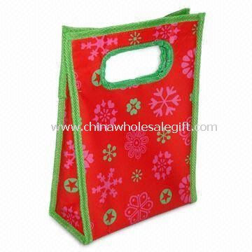 Promotional Novelty Lunch Bag with Rotogravure Print, Measures 21 x 10 x 30cm