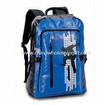 Waterproof Sports Bag, Made of PVC Tarpaulin