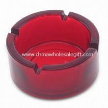 Round-shaped Glass Ashtray, Measuring 10.6 x 5cm images