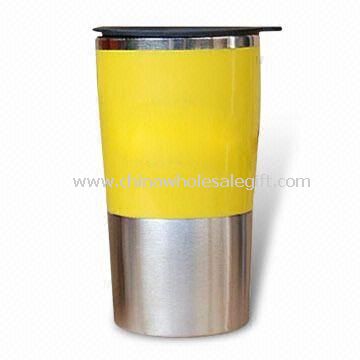 Auto Mug with Stainless Steel, OEM Orders are Welcome