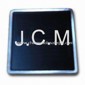 Magnetisches Namensschild mit PVC-Dosiertechnik-Oberfläche, individuelle Größen und Farben sind willkommen small picture