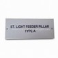 Nameplate, Made of Stainless Steel, Customized Color is Accepted small picture