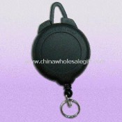 Durable Retractable Ski Pass Holder with Flexible Hook on Top images