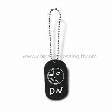 Pet ID Tag, Made of Silicone, Customized Designs are Welcome