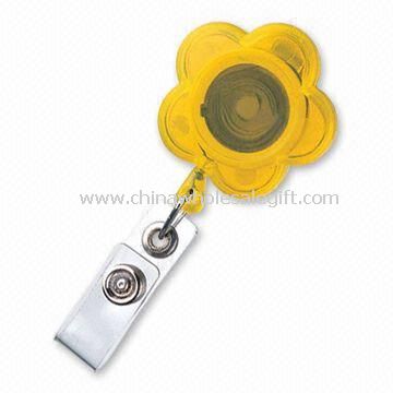 Retractable Badge Reel/Holder, Customeized Logo is Welcome