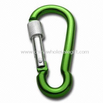 Carabiner Avainnipun kiipeilyä, valmistettu alumiinista, tulee eri värejä