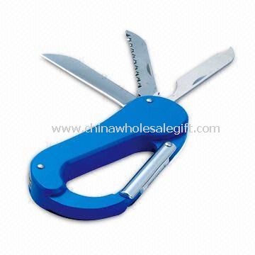 Multifunctional Carabiner, Convenient and Practical, with Knives
