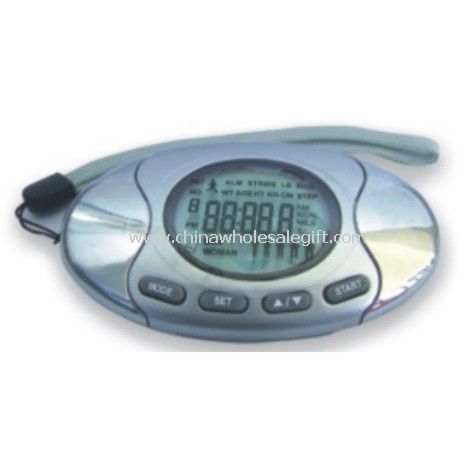 Pedometer with Fat Measurement