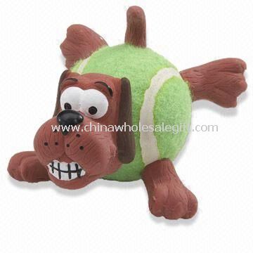 Pet Toy, Made of Rubber and Vinyl, Customized Specifications Welcome