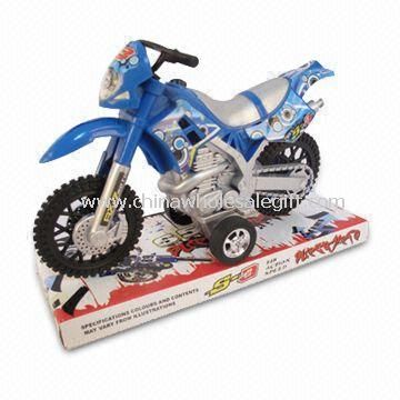 Friction Power Toy Motorcycle, Various Colors are Available