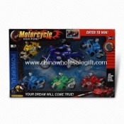 Motorcycle Toy, Pull Back Type images