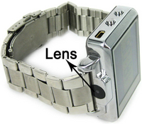 1,8 polegadas 4GB CTSN LCD Spy Camera - DVR relógio de MP4 - MP3/MP4 Watch DVR