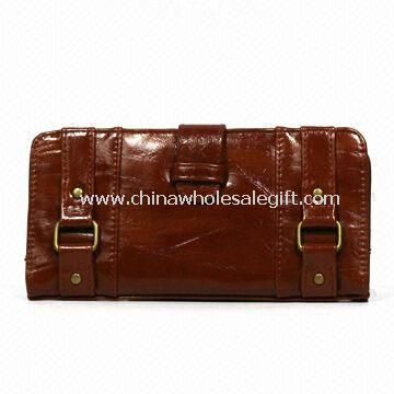 Leather Handbag, Made of PVC, Various Designs and Colors are Available