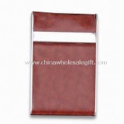 Clear Windows Card Holder with Logo Printings, Available in Various Colors and Sizes images