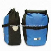 Water-resistant Bicycle Bag, Made of TPU Material images