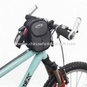 Borsa anteriore bicicletta impermeabile, realizzata in Nylon 1680D PU e 420D PVC Checker images