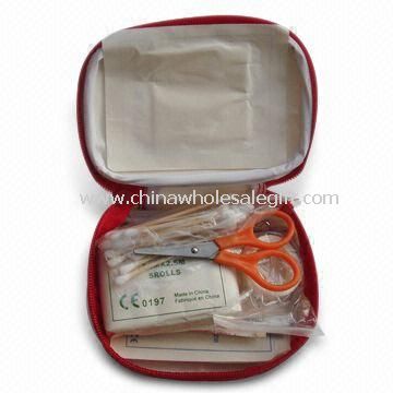 Medical Bag, Includes Gauze Pad and Elastic Bandage, Suitable for Traveling