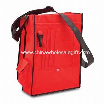 Non tissé sac de messager, mesurant 35 x 25 x 9 cm, disponibles dans divers modèles