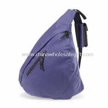 Trendy Triangle-shaped Rucksack, Made of 600D Polyester