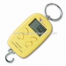 Mini Hanging Scale with 10/20kg Capacity, Available in Silver, Blue and Orange Colors images
