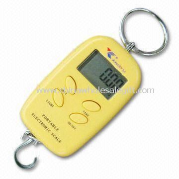 Mini Hanging Scale with 10/20kg Capacity, Available in Silver, Blue and Orange Colors