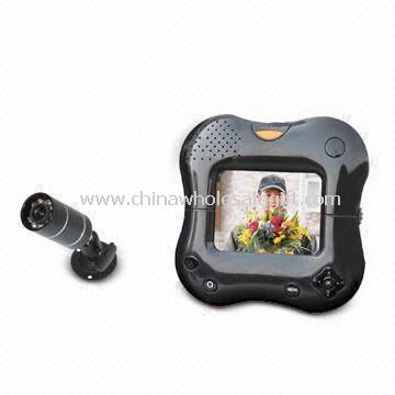 Portatile DVR Monitor, Monitor senza fili 2.4GHz + registrazione + Digital Photo Frame