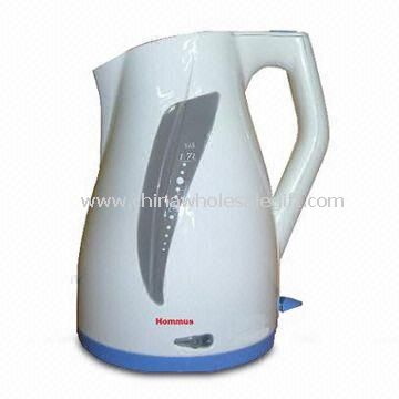 Electric Plastic Kettle with Water Level Indicator