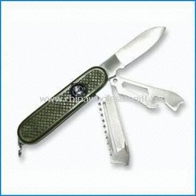 Multifunctional Stainless Steel Army Knife with Bottle Opener images