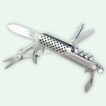 چاقوی جیبی چند منظوره فولاد ضد زنگ