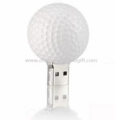 Golf USB birden parlamak yuvarlak yüzey images