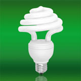 Compatta lampada fluorescente/lampada a risparmio energetico