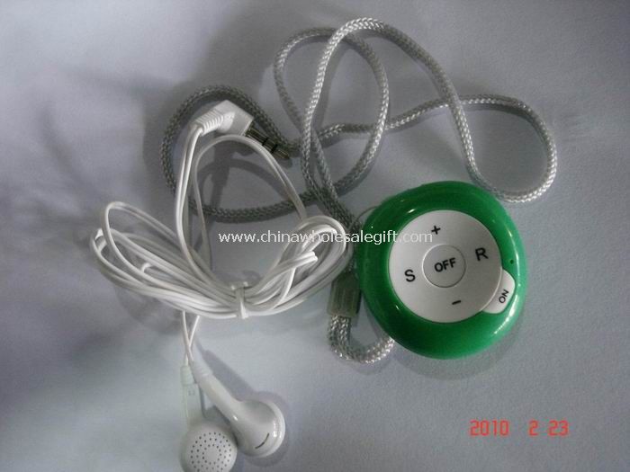 Mini Radio mit String und Kopfhörer