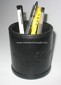 Plastic and PU Pen Holder small picture