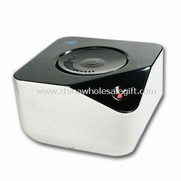 Pure Metal Vibration Speaker with 360-degree Rotary Volume Control