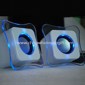USB PC/Blue LED Light Speaker small picture