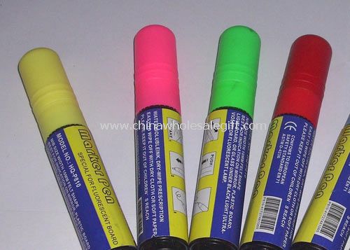 Fluorescent Marker Pen for LED Writing Board