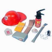 Plastic Toy, Includes Fire Fighting Tool images